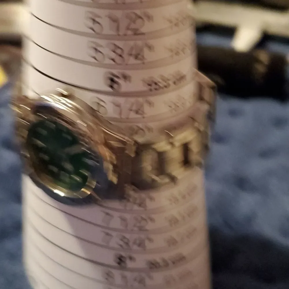 Vintage Calvin Klein 1500 Professional‎ Green Face Stainless Band 200 Meters